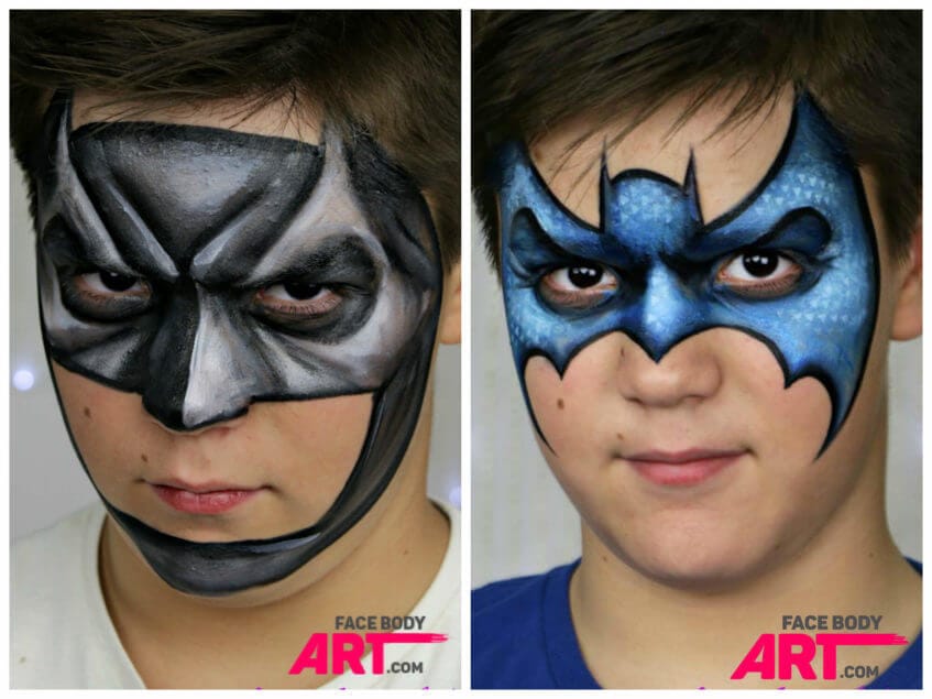 Batman - face painting design