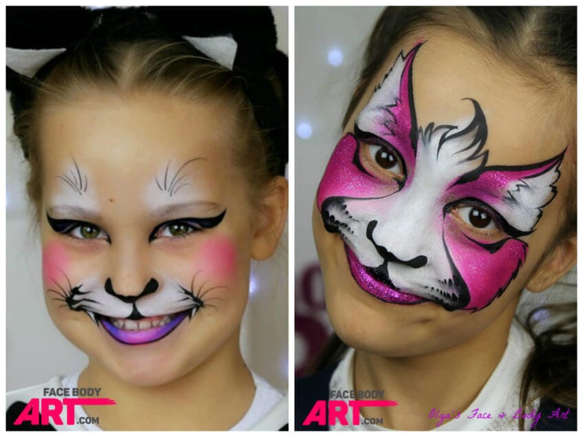 Kitty cat - face painting design