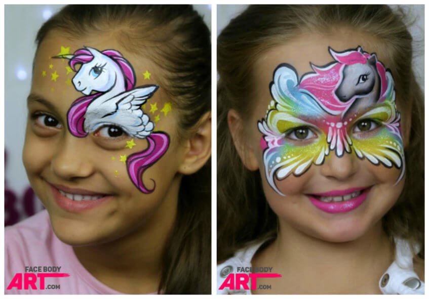 Pony Unicorn - face painting design