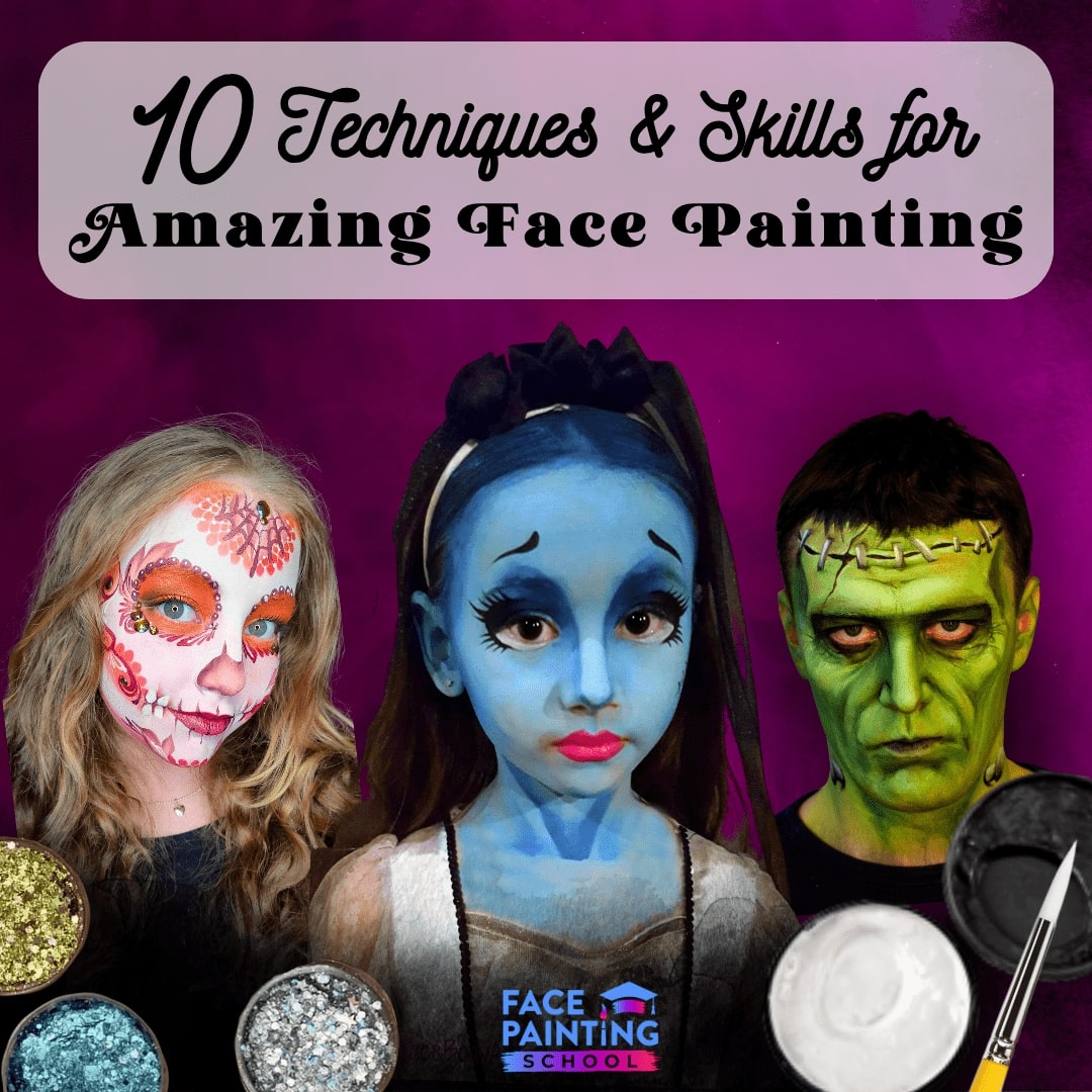 Top 10 Techniques and Skills for Amazing Halloween Face Painting