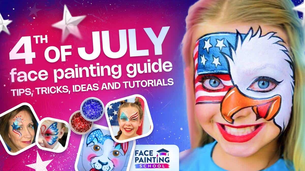 Face Painting 4th of July Guide For Explosive Designs IFPS