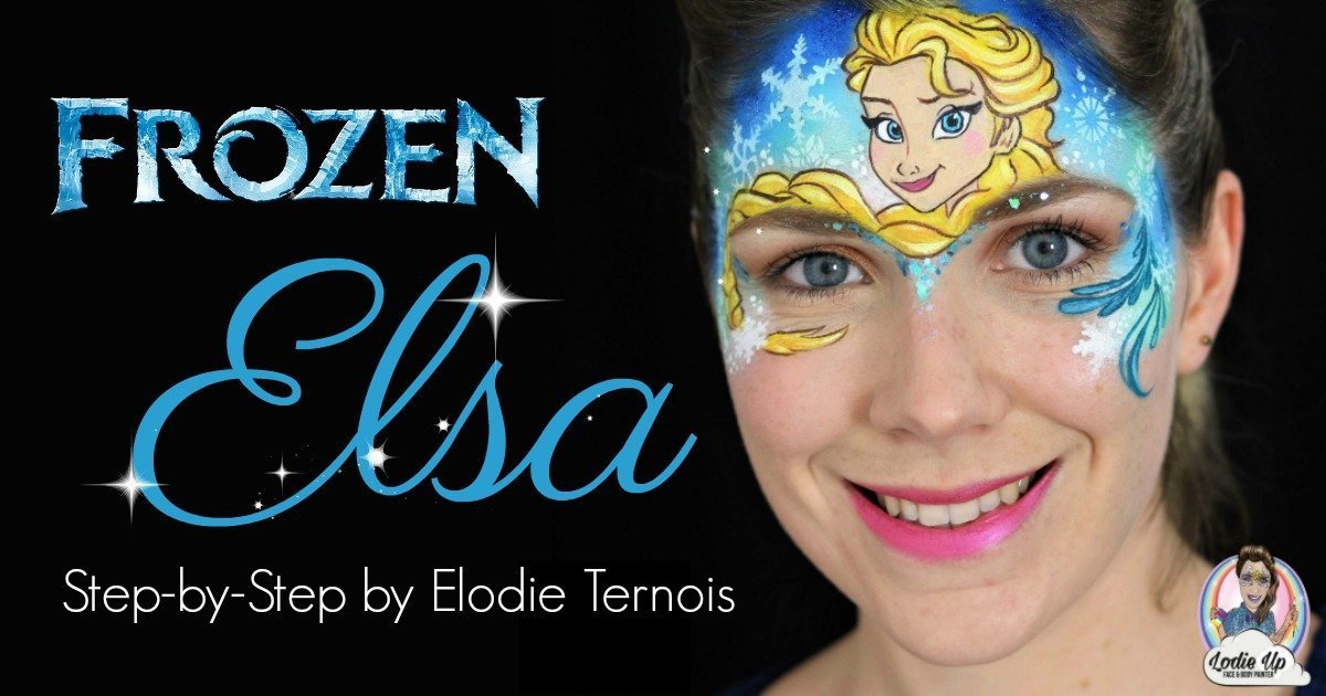 Frozen Makeup and Face Painting Tutorial 