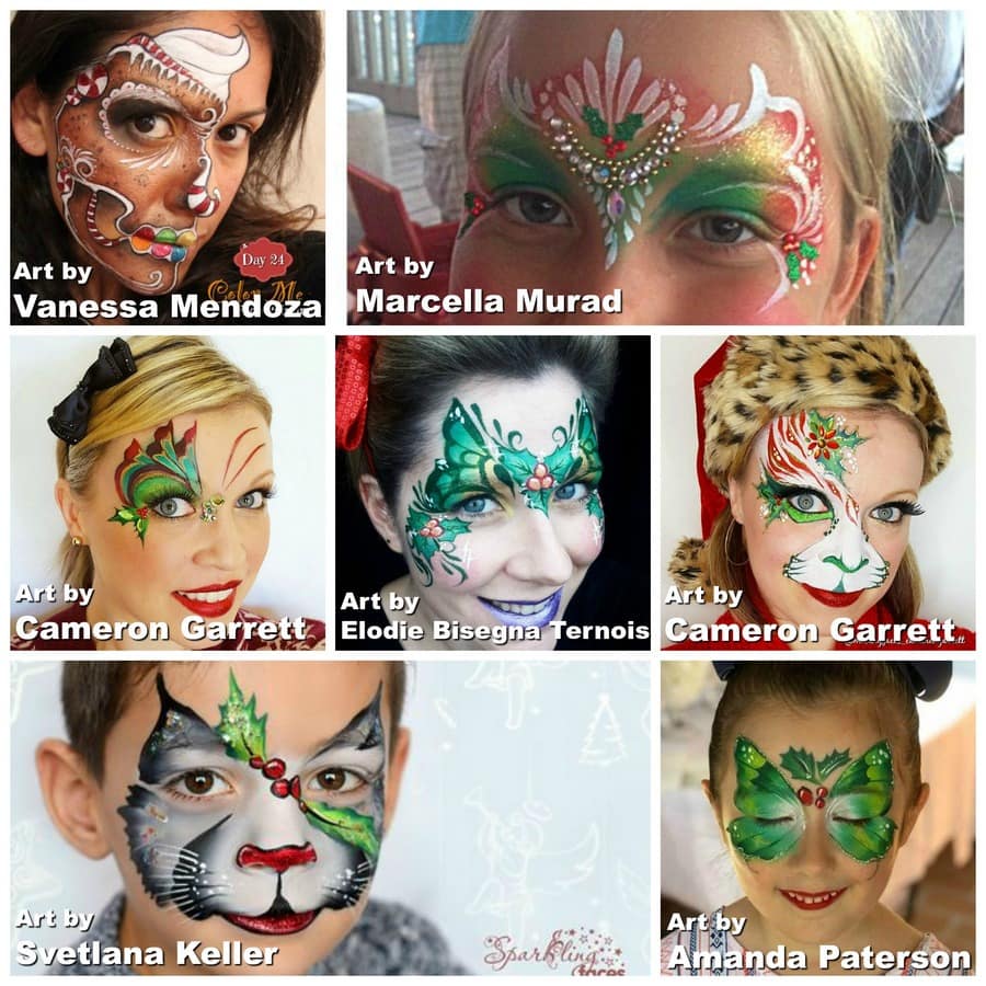 Transforming Your Regular Face Painting Designs for Christmas
