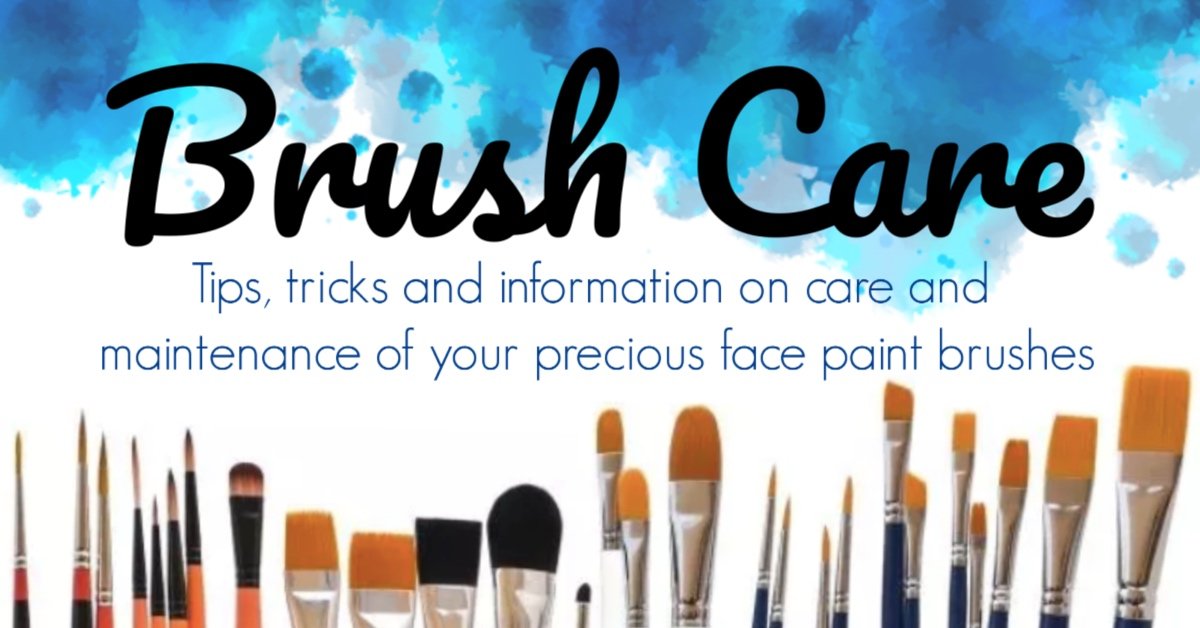 How to Clean Your Face Paint Brushes